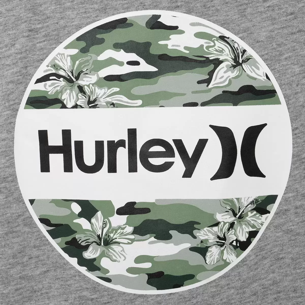 Hurley 男童短袖上衣兩件組 深灰 XL