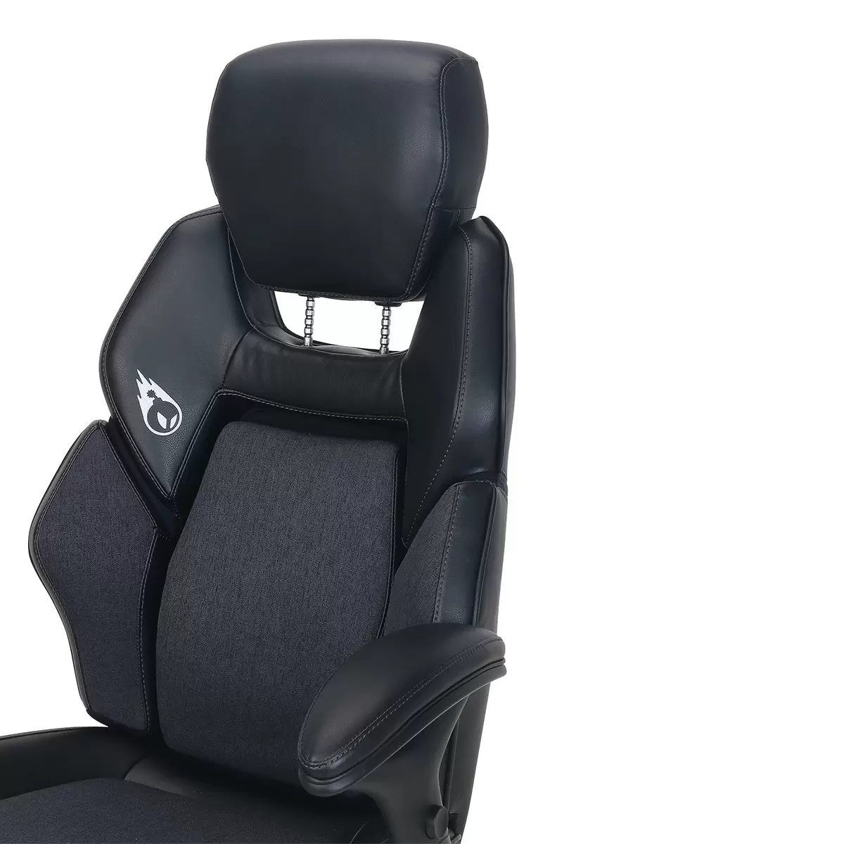 True Innovations 3D Insight電競椅含可調式頭枕 6入 深灰