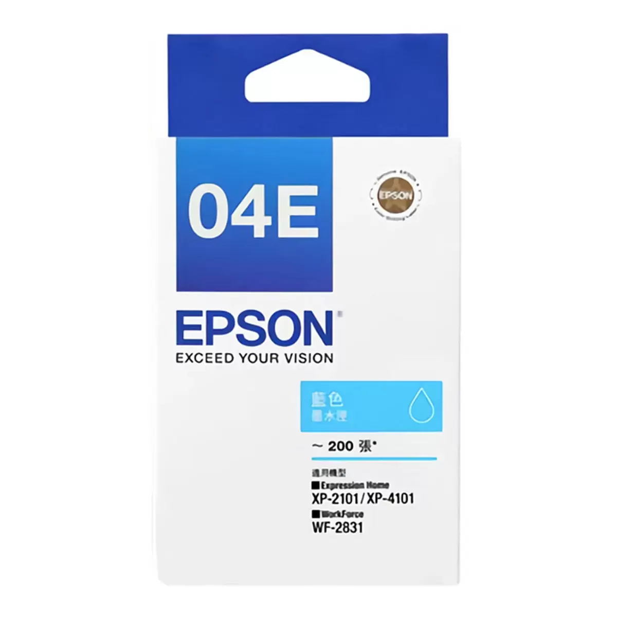 EPSON 墨水匣超值組 T04E 黑 X 3入+彩色組 X 1入