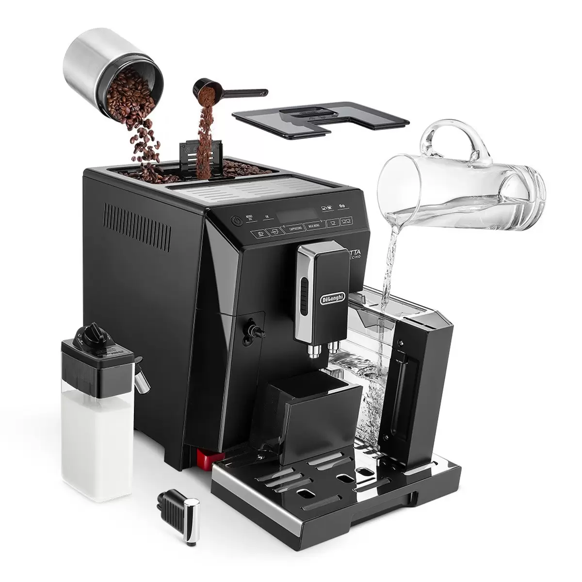 迪朗奇 全自動義式咖啡機 ECAM44.660B
