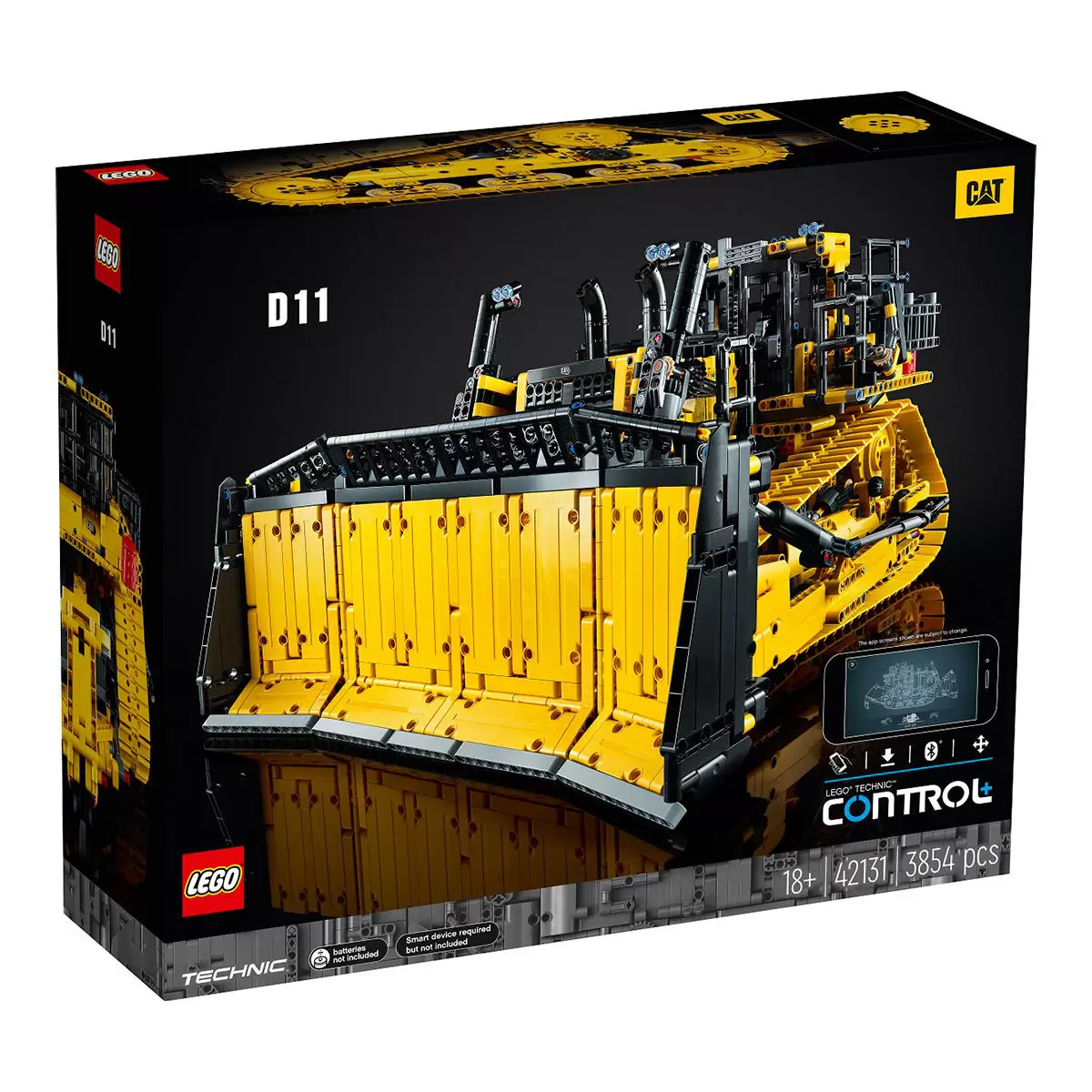 LEGO 科技系列 遙控 Cat D11 推土機 42131