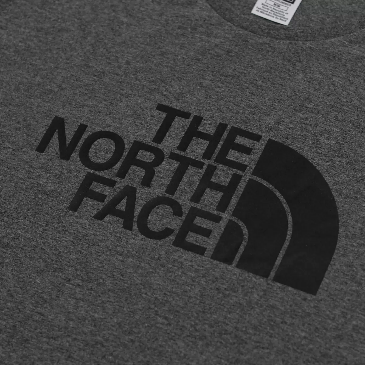 The North Face 男短袖上衣 灰  M