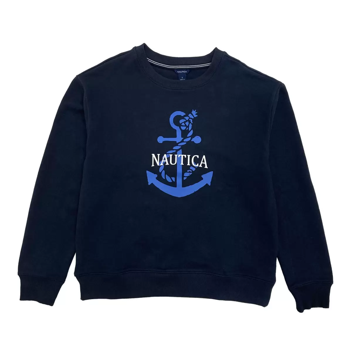 Nautica 女圓領長袖上衣