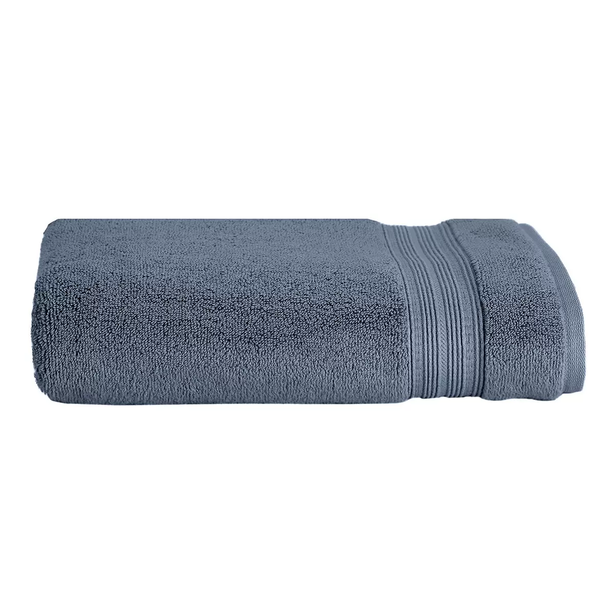 Grandeur 印度低捻純棉浴巾 76公分 X 147 公分 藍色