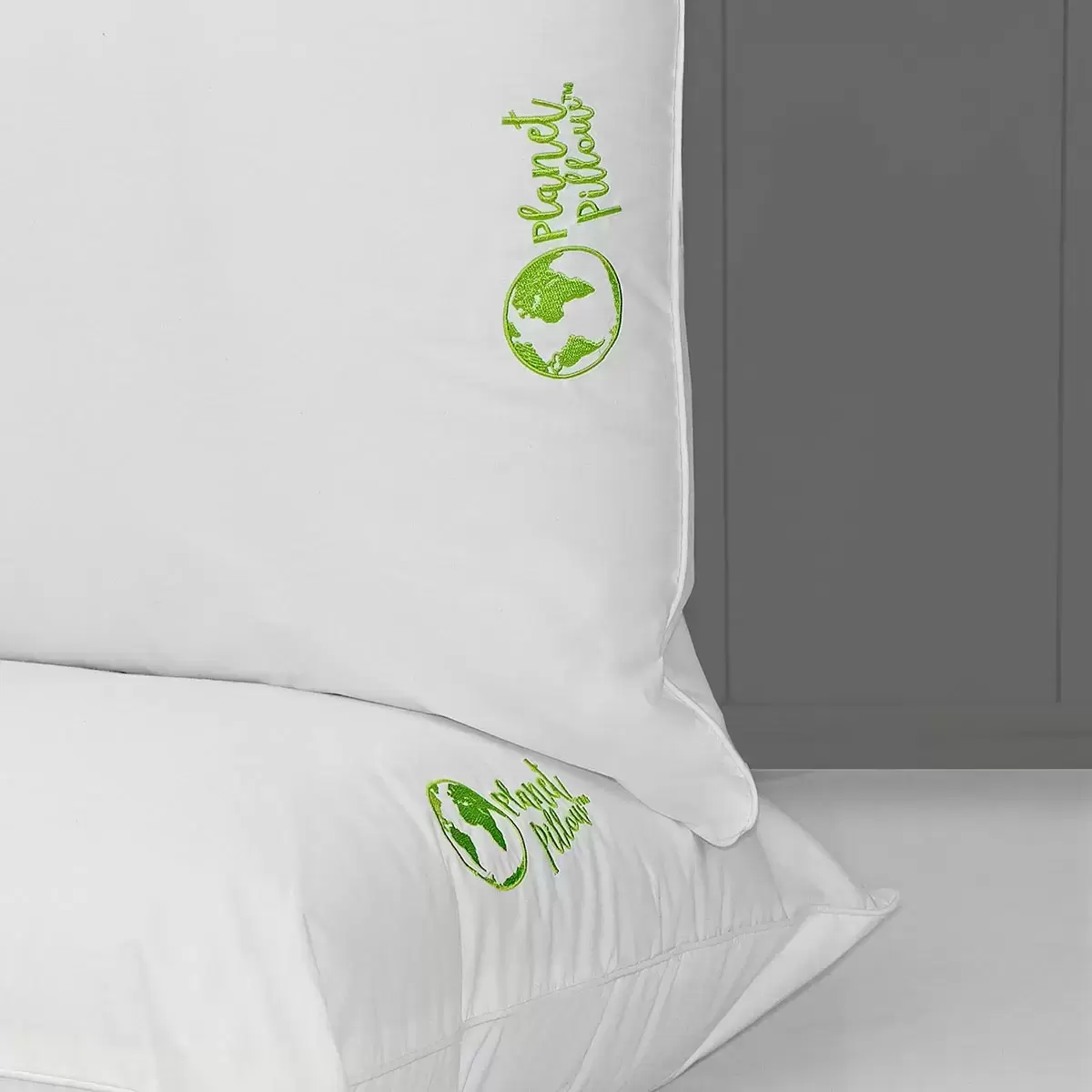 Planet Pillow 環保有機棉布套枕2入 51 公分 x 71 公分