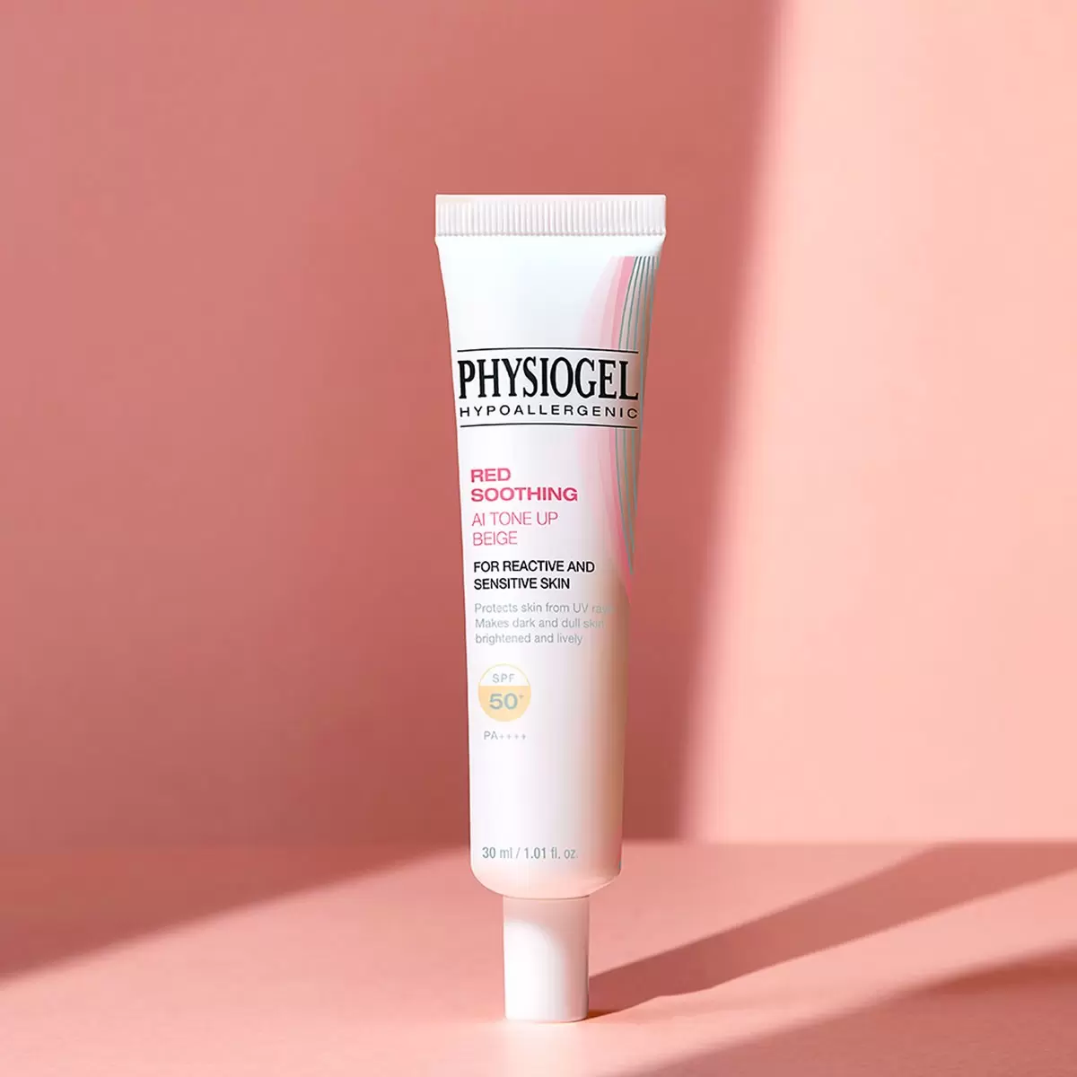 PHYSIOGEL 潔美淨 層脂質 AI 輕透潤色防曬霜 SPF50+ PA++++ 30毫升 X 2入