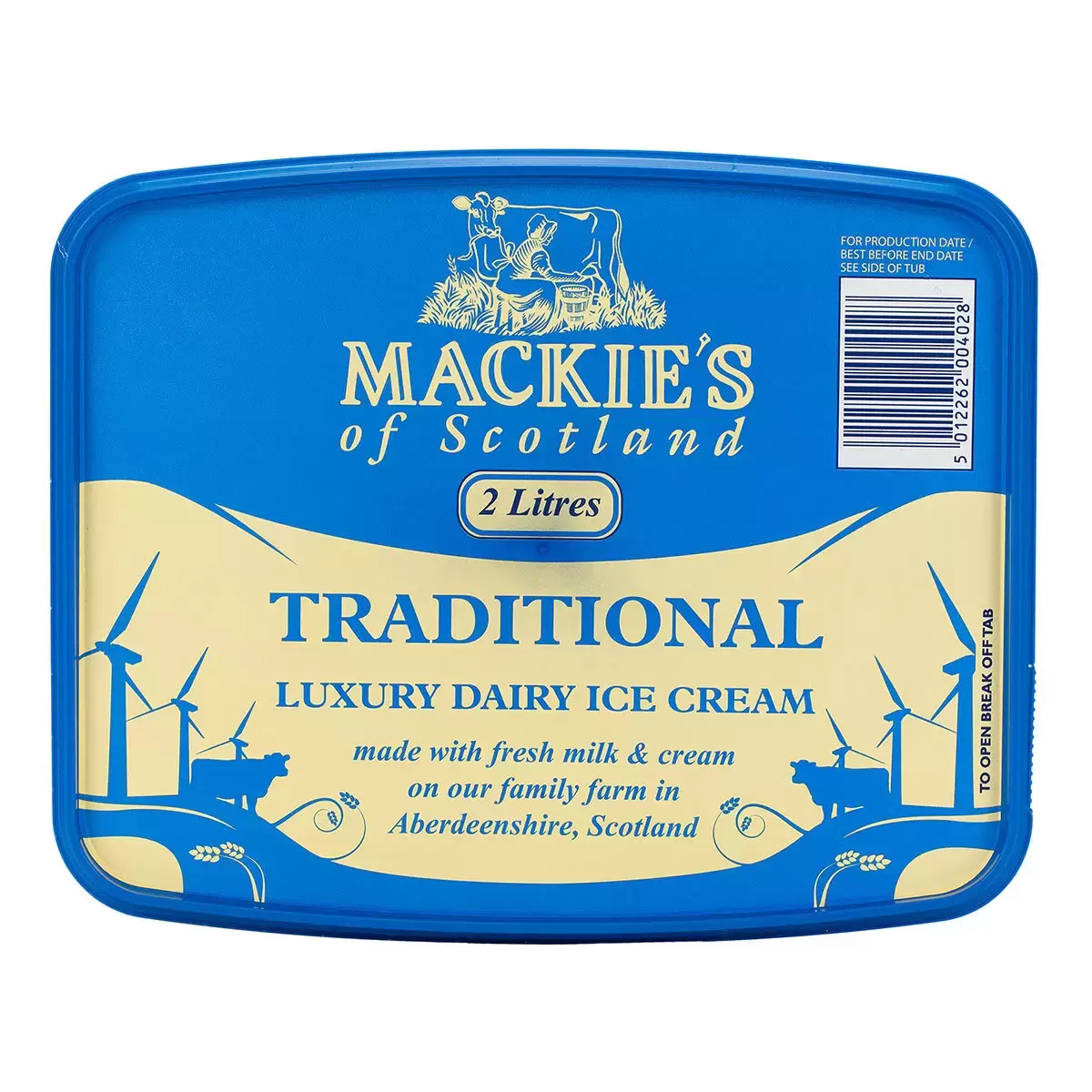 Mackie's 經典牛奶冰淇淋 2 公升
