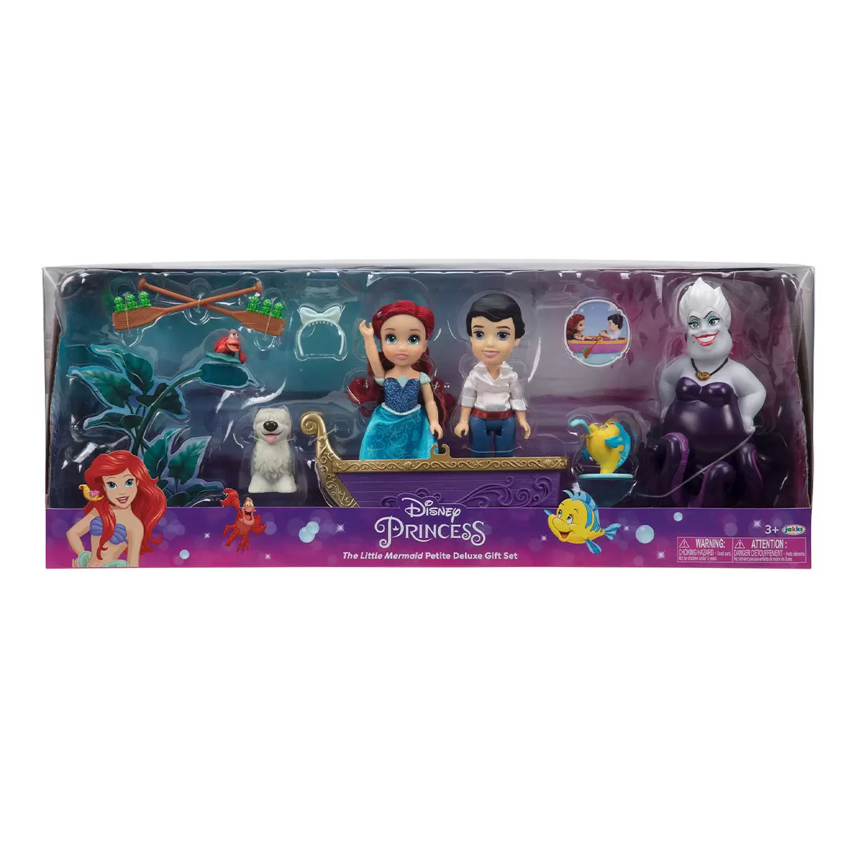 Disney 公主小小人偶豪華禮盒組 小美人魚