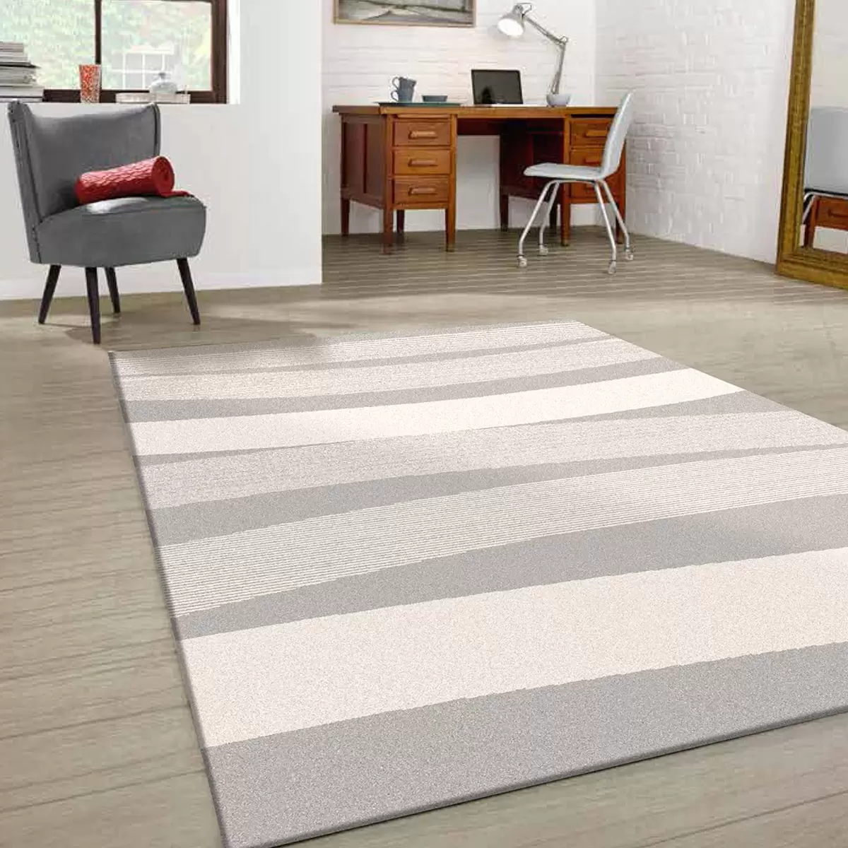 土耳其進口安卡拉超現代立體設計地毯 俐落 200公分 X 290公分