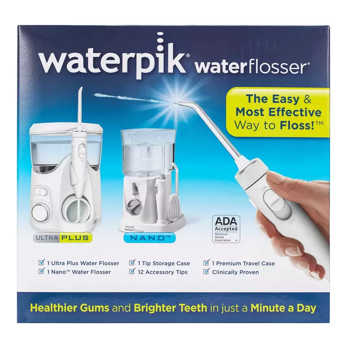 Waterpik 沖牙機雙機組 WP150 + WP310