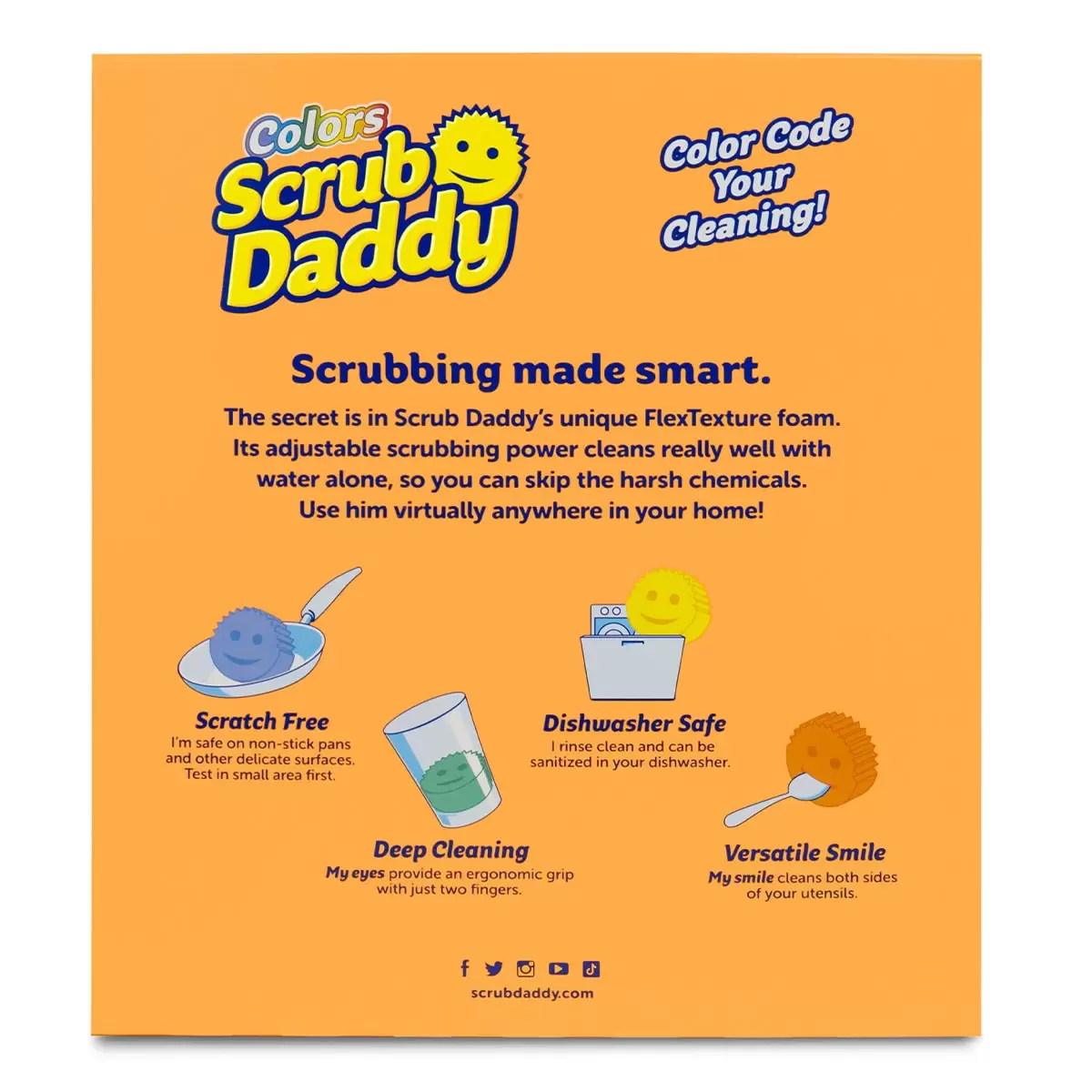 Scrub Daddy 海綿菜瓜布 8入