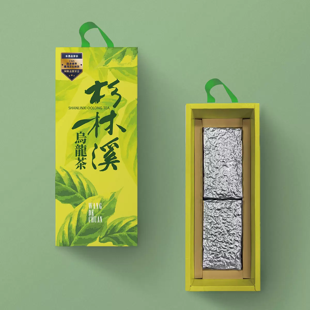 王德傳 杉林溪高山烏龍茶葉 150公克 X 2入