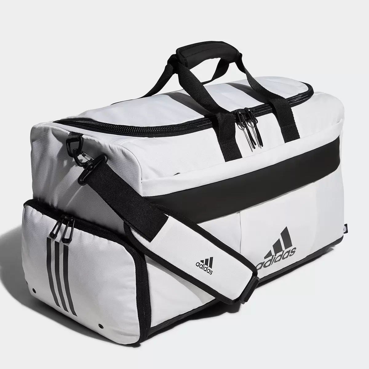 Adidas 多功能運動手提袋 白