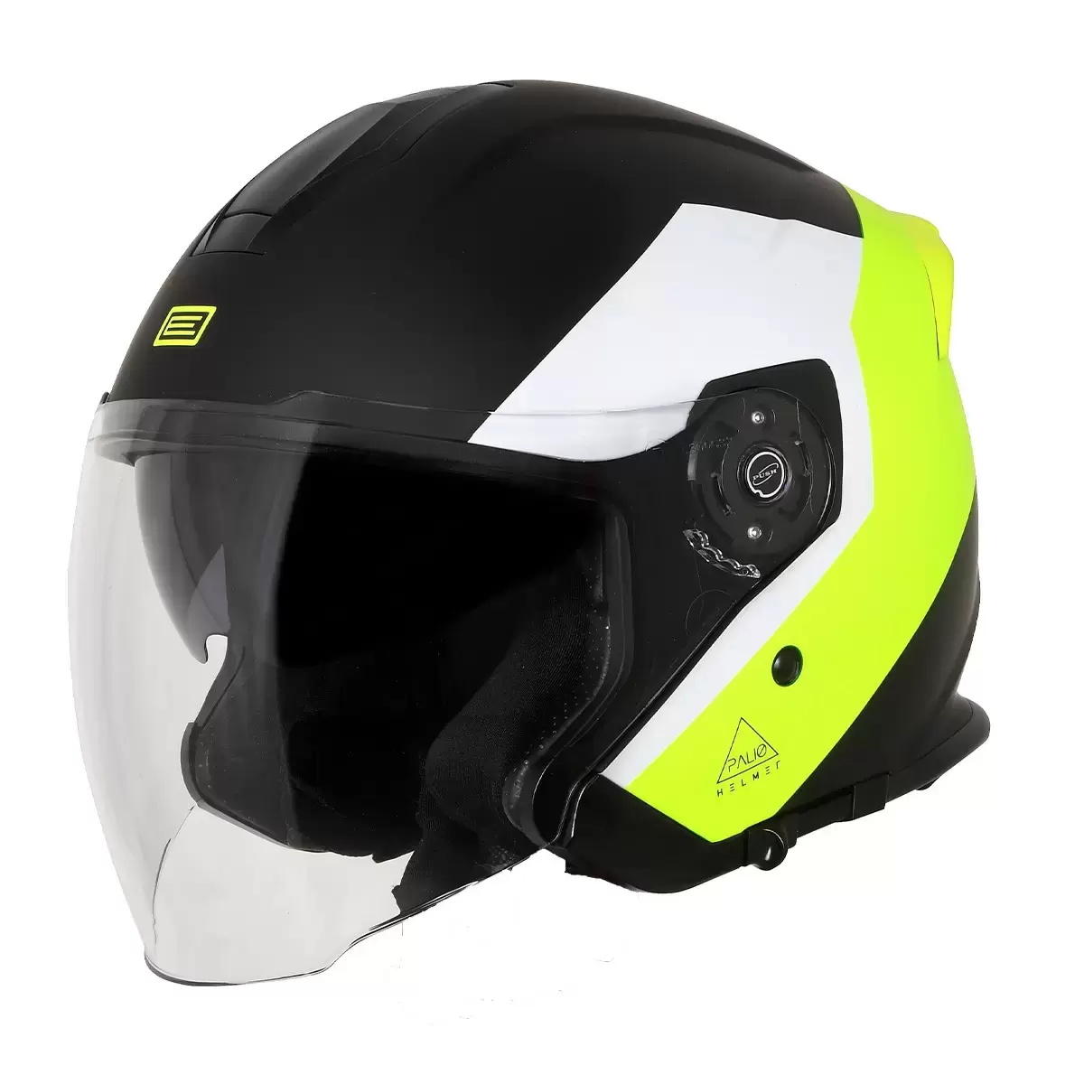 Origine Palio 2.0 3/4 雙鏡片防護頭盔 消光螢光黃黑 XL