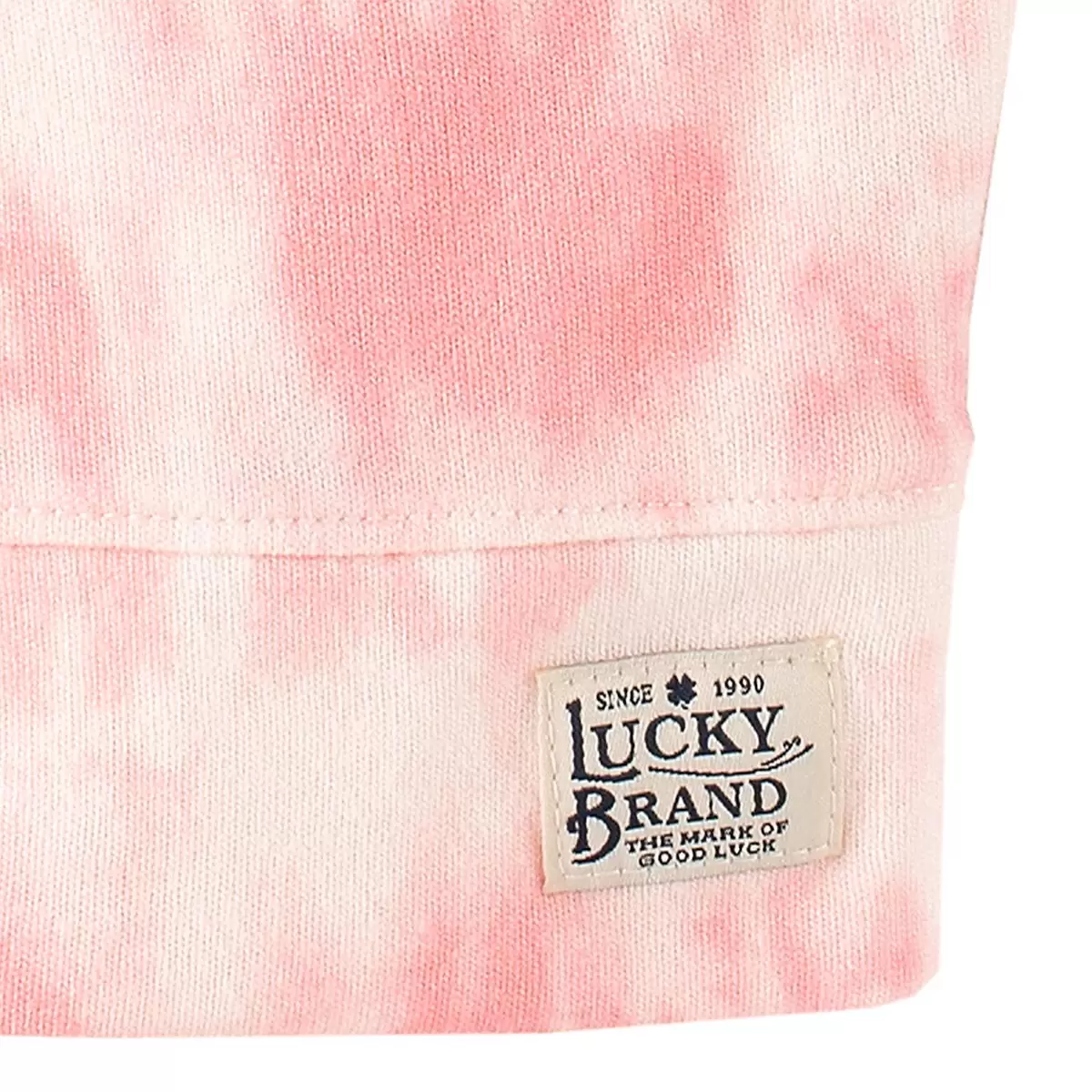 Lucky Brand 兒童長袖上衣 兩件組 淺紫 XS