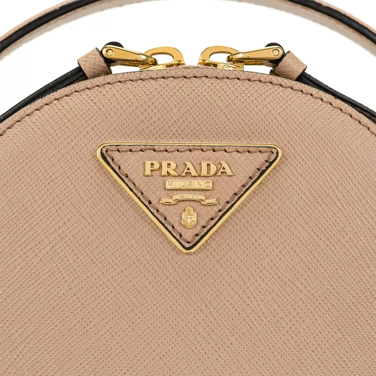 PRADA Odette Saffiano 後背包 粉色