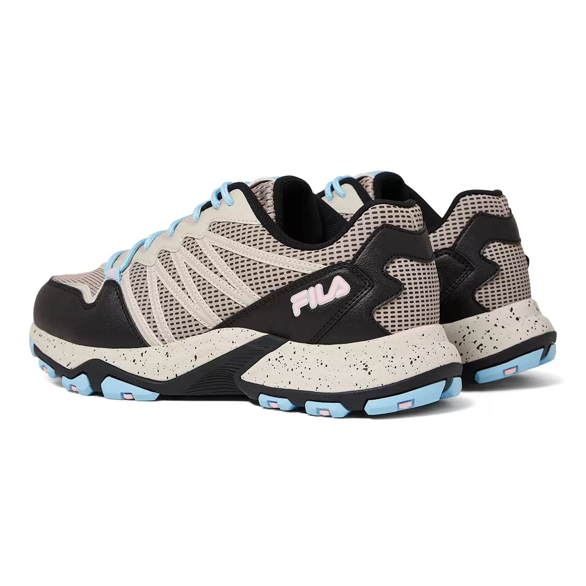 Fila 女越野跑鞋 米白 US 6