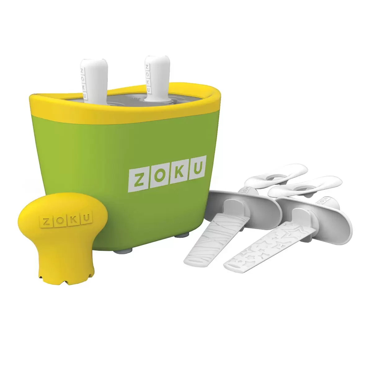 ZOKU 快速製冰棒機 兩支裝 綠色