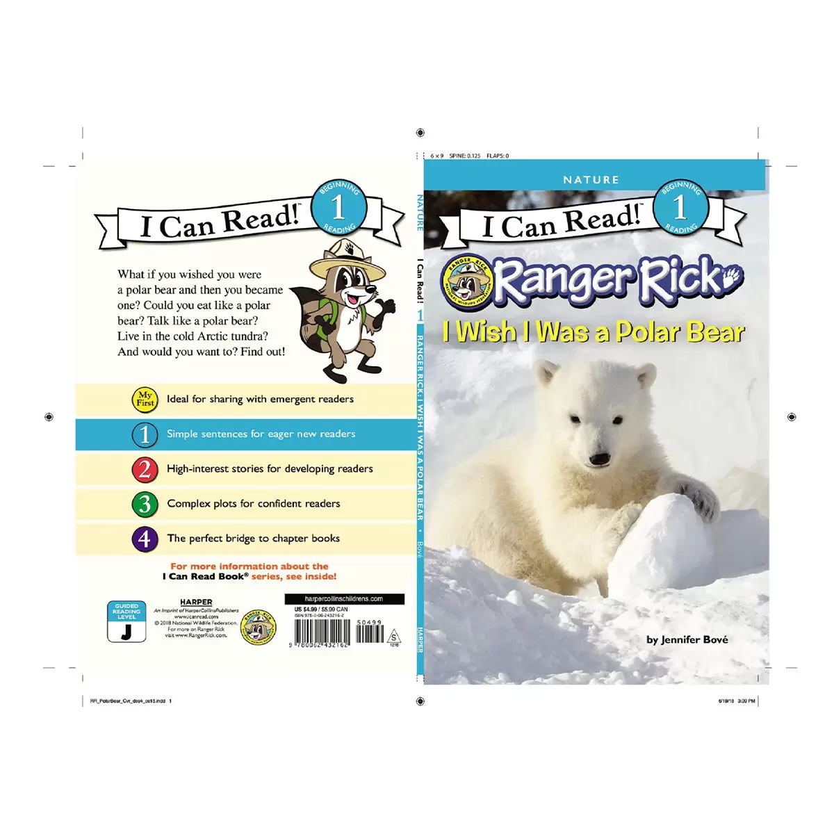 Harper I Can Read 兒童故事書 (8冊) 外文書 Ranger Rick