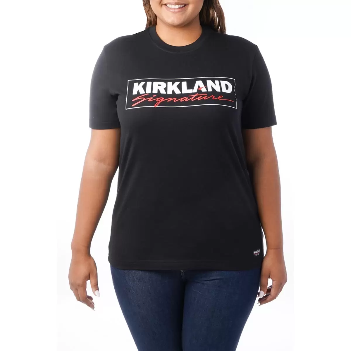 Kirkland Signature 科克蘭 Logo 短袖上衣 黑