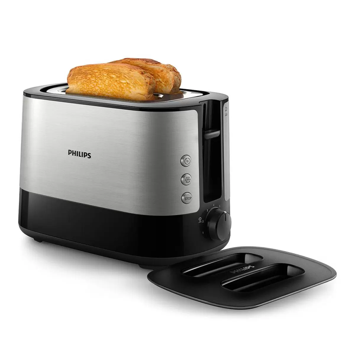 飛利浦 電子式智慧型厚片烤麵包機 HD2638/91