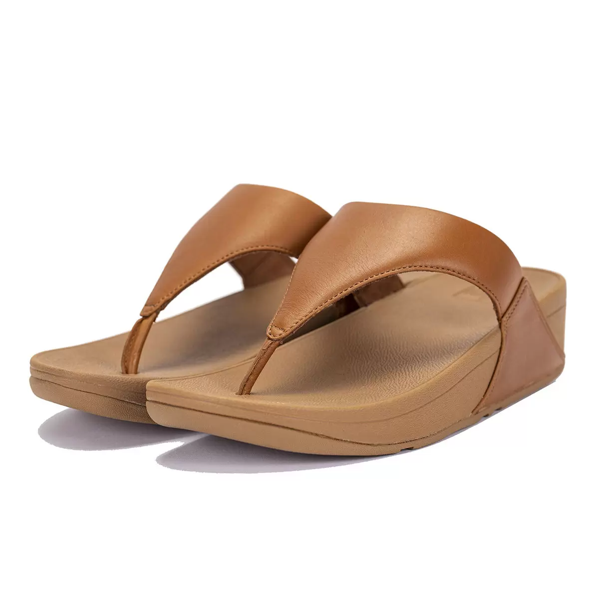 Fitflop 女Lulu夾腳拖鞋 棕 US 7