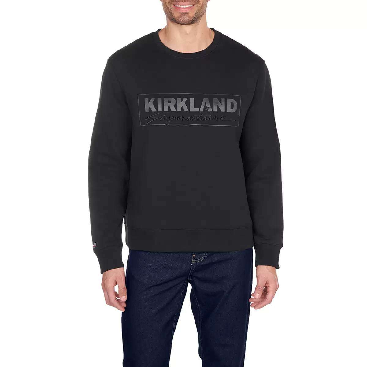 Kirkland Signature 科克蘭 男女Logo圓領長袖上衣