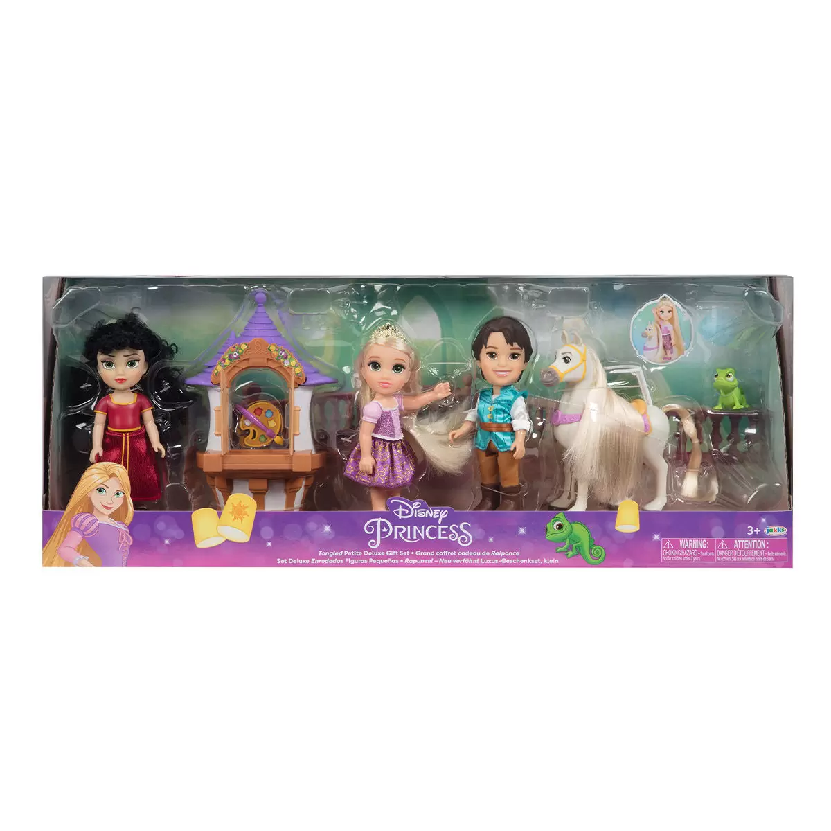 Disney 公主小小人偶豪華禮盒組 長髮公主