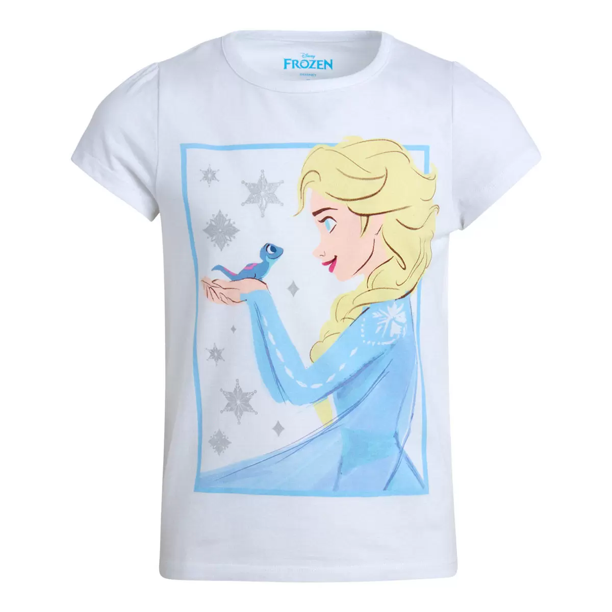 兒童卡通圖案短袖上衣四件組 Frozen 7T