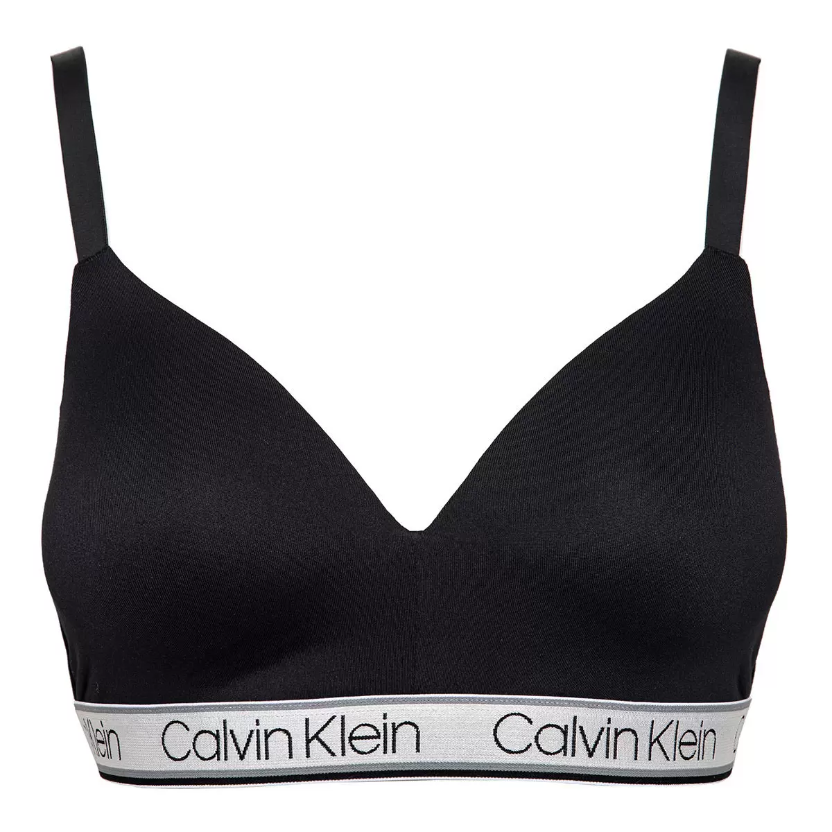 Calvin Klein 女無鋼圈內衣兩入組 黑/墨綠 M