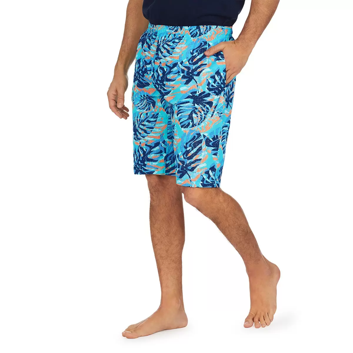 Tommy Bahama 男印花休閒短褲兩件組 水藍組 XL
