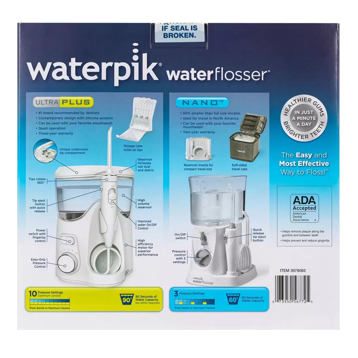 Waterpik 沖牙機雙機組 WP150 + WP310