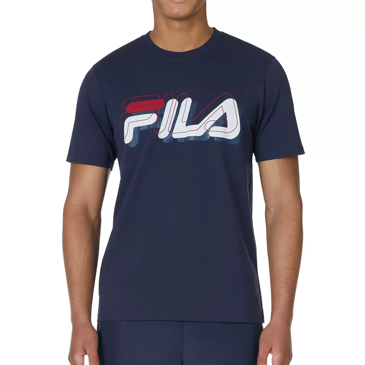 Fila 男短袖Logo上衣