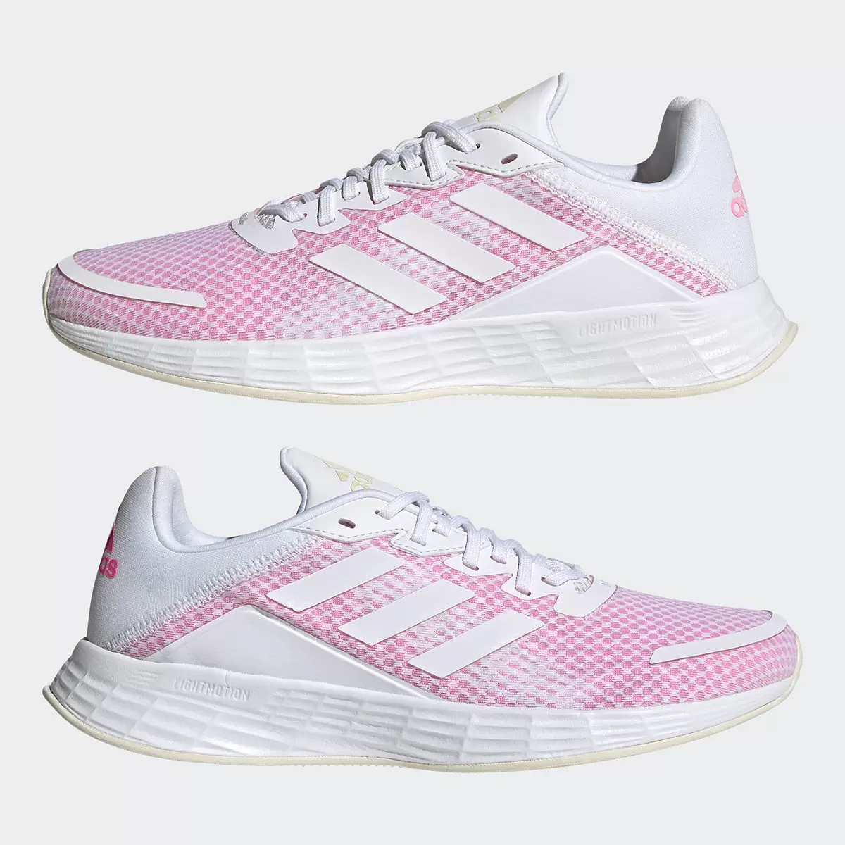 Adidas 女Duramo慢跑鞋 白 US 7