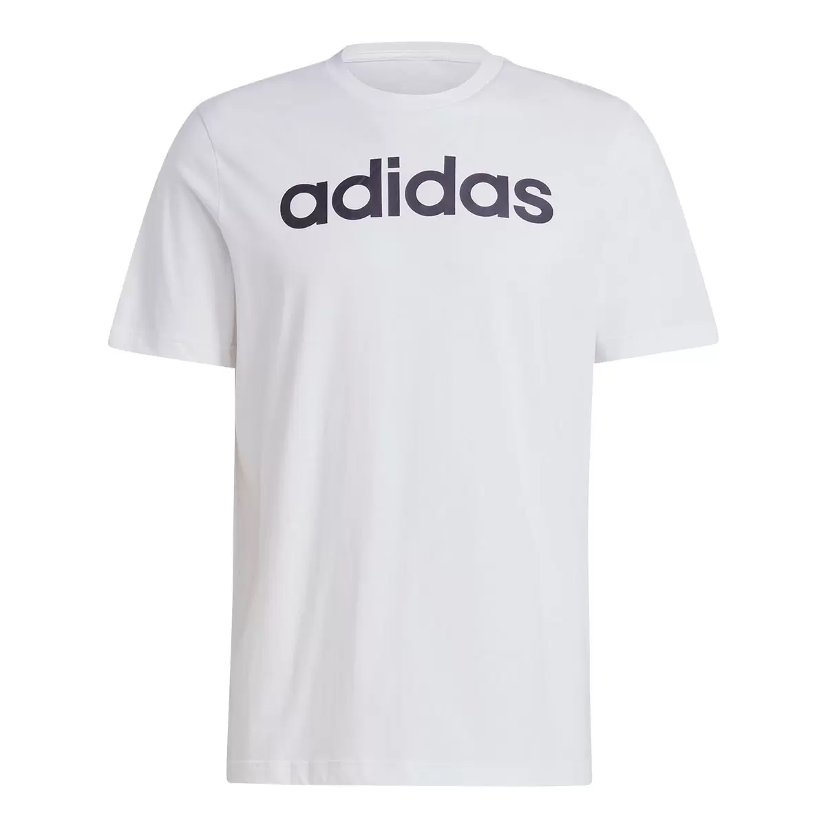 Adidas 男 Essentials Logo 短袖上衣 白 XL
