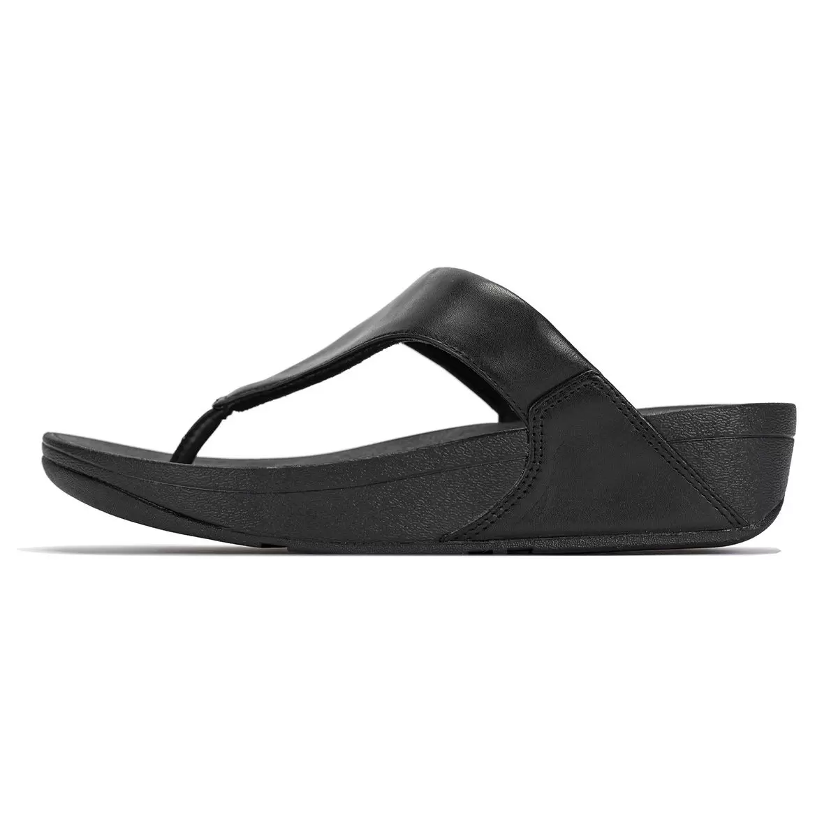 Fitflop 女Lulu夾腳拖鞋 黑 US 8