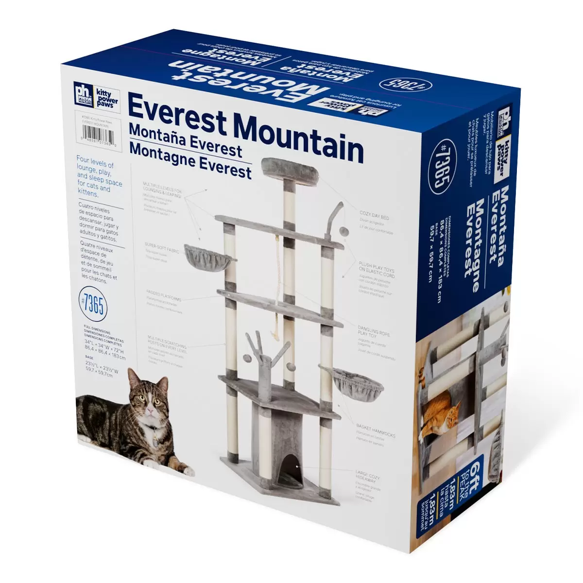 Prevue Pet Everest Mountain 五層貓跳台