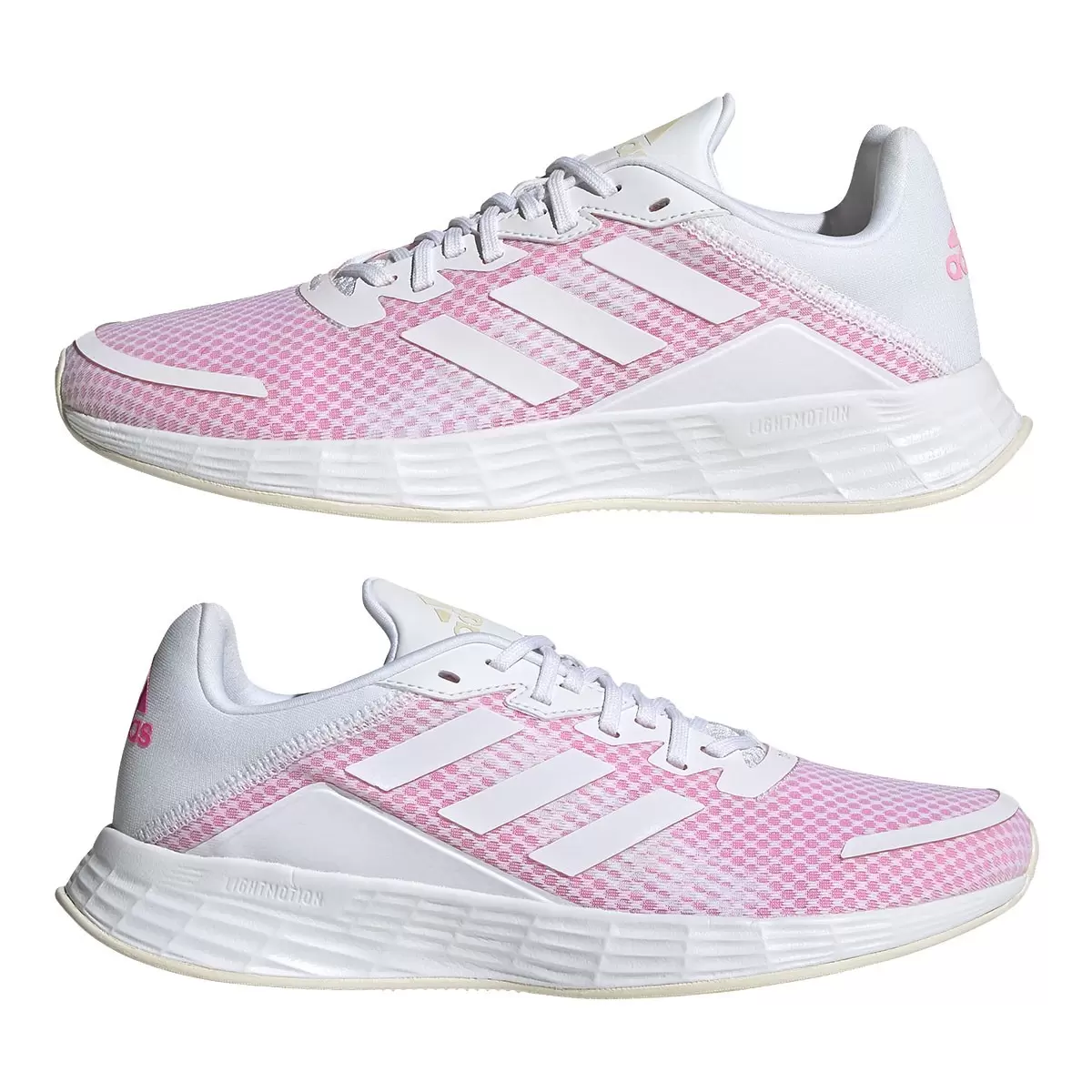 Adidas 女Duramo慢跑鞋 白 US 7.5