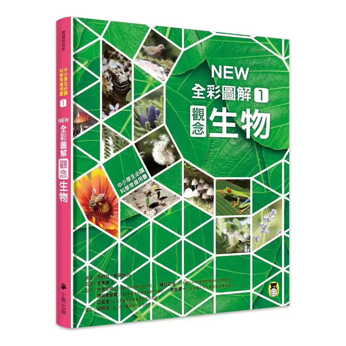 NEW全彩圖解觀念生物、地球科學、化學、物理 (4冊)