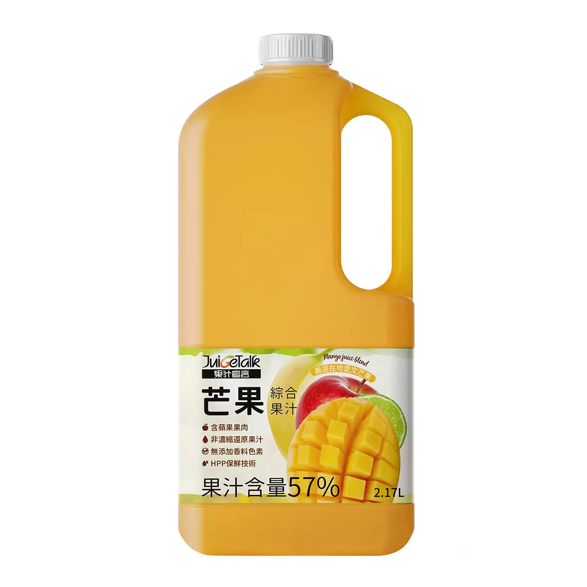 果汁宣言 芒果綜合果汁 2.17公升