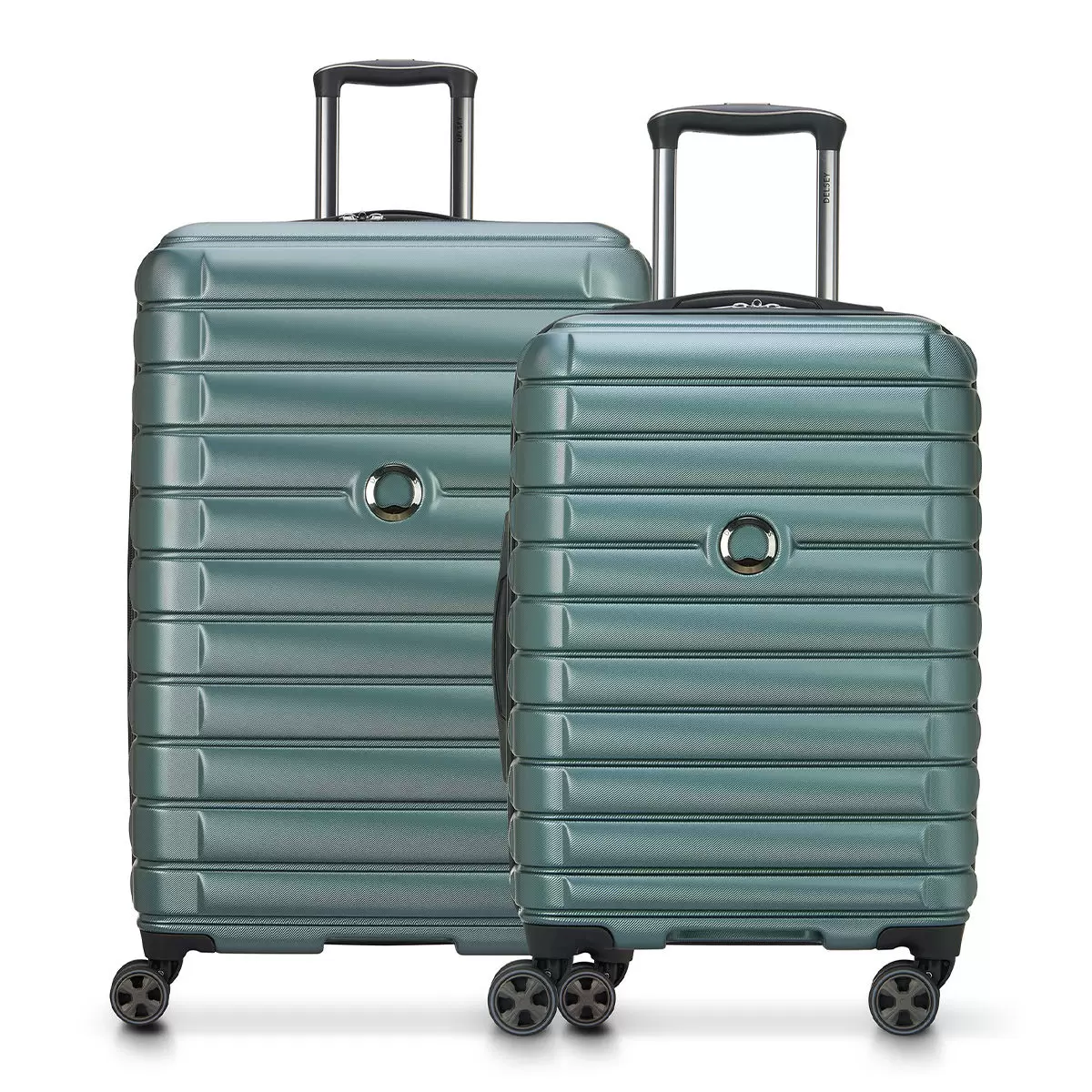 DELSEY Shadow 23吋 + 30吋 硬殼行李箱組 綠