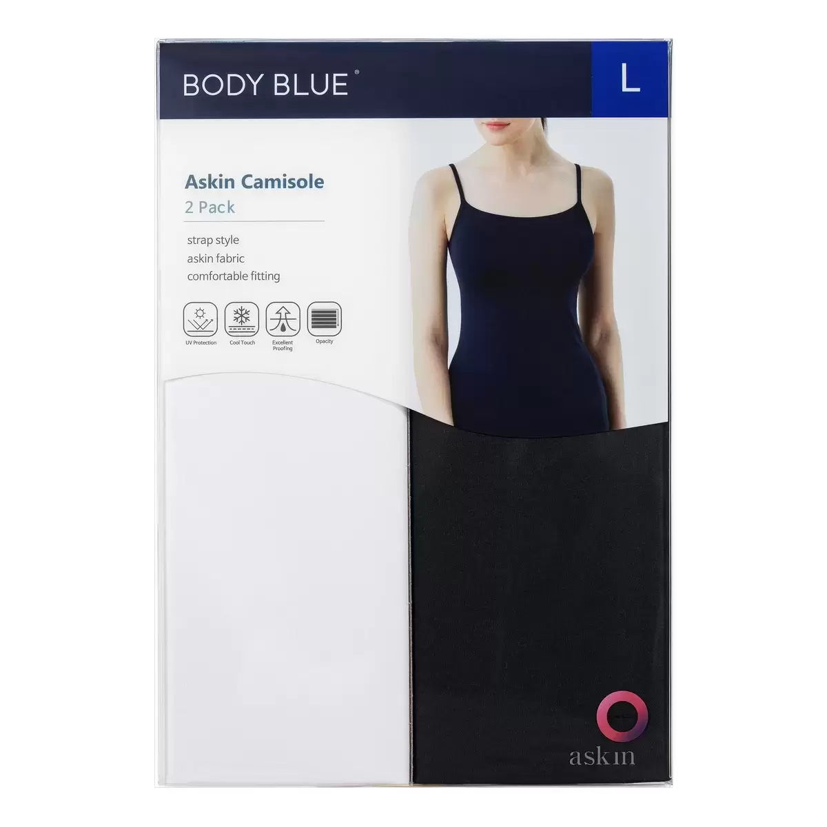 Body Blue 女細肩帶背心2件組