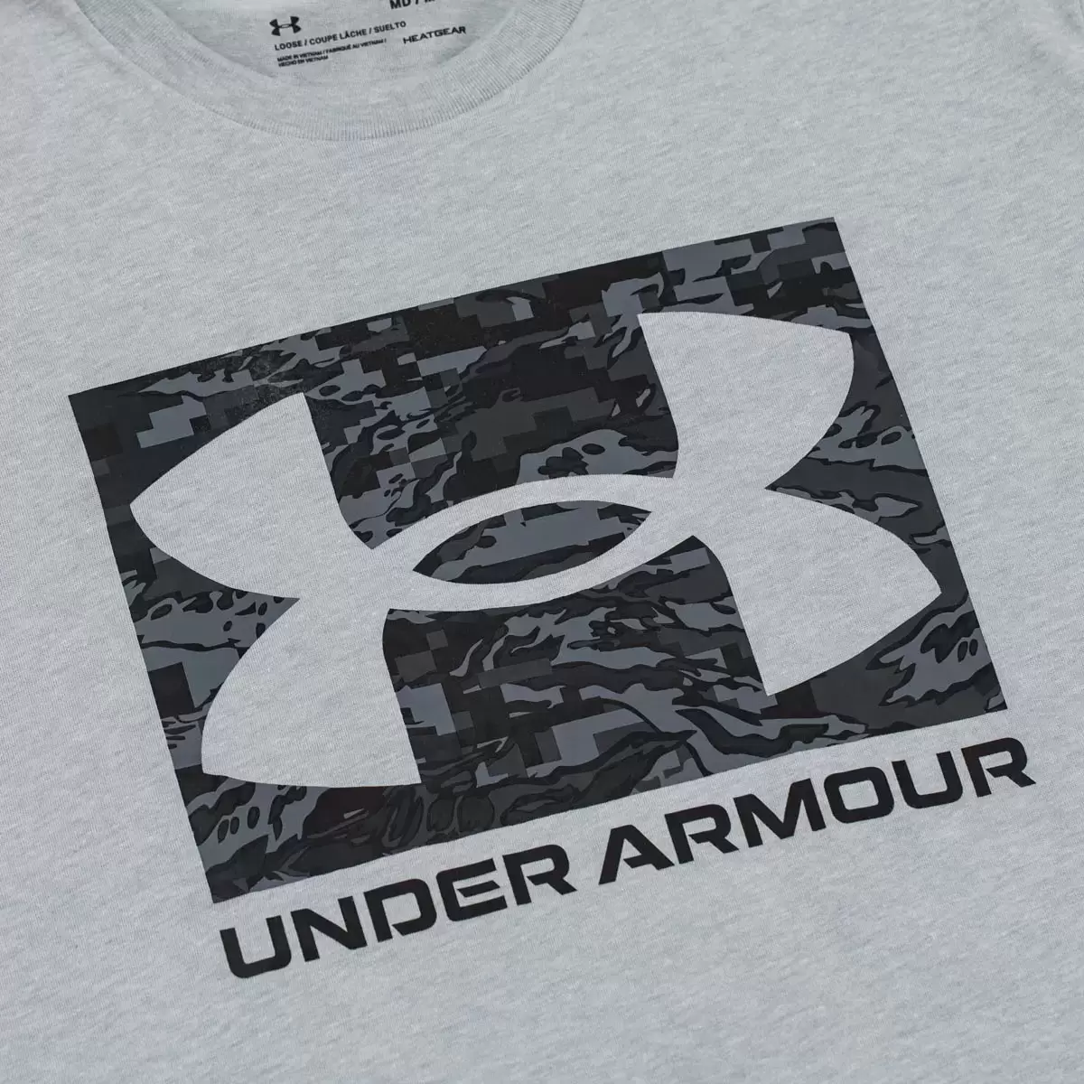 Under Armour 男短袖上衣 灰 M