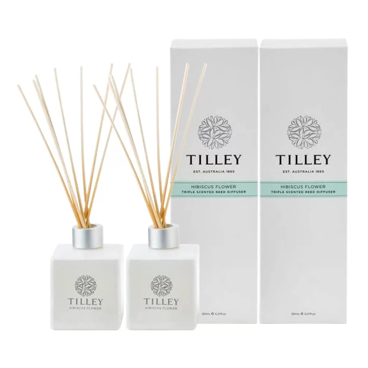 Tilley 澳洲經典香氛擴香組 150毫升 X 2入 扶桑木槿