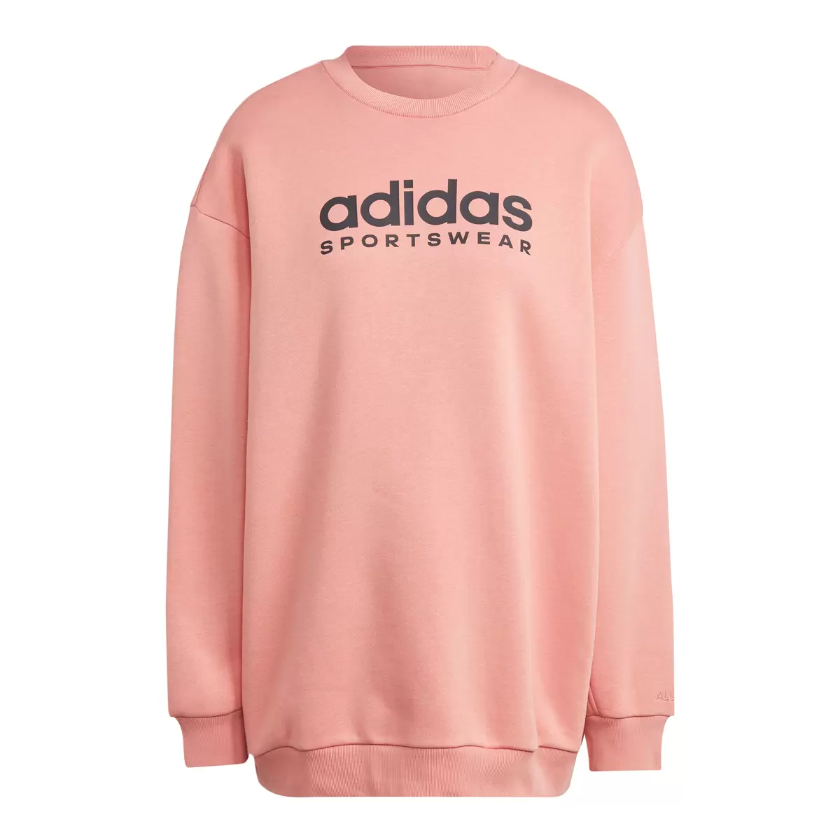 Adidas 女長袖休閒長版上衣