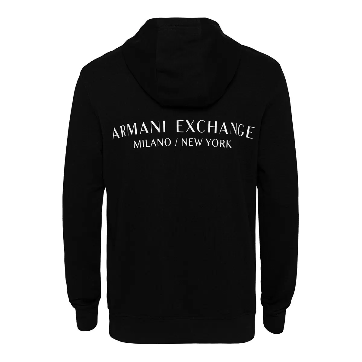 Armani Exchange 男連帽上衣 黑 S