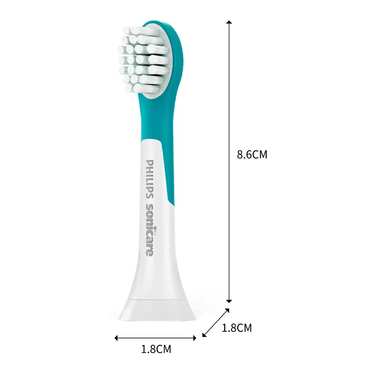 飛利浦 Sonicare 兒童牙刷刷頭 4入 迷你型 HX6032/63