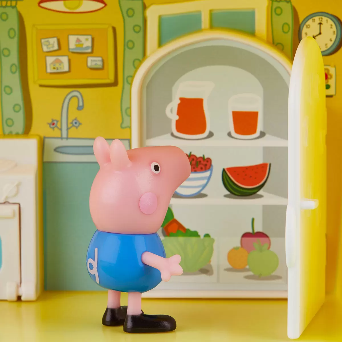 Peppa Pig 粉紅豬小妹佩佩豬的家小紅車遊戲組