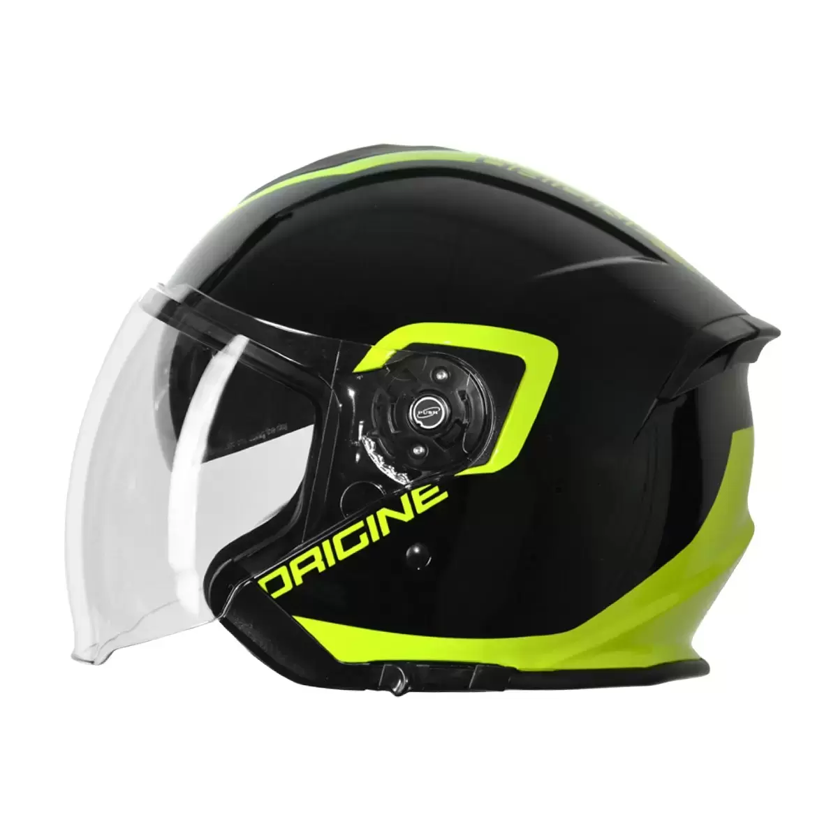 Origine Palio 2.0 3/4 雙鏡片防護頭盔 亮光黃黑 XL