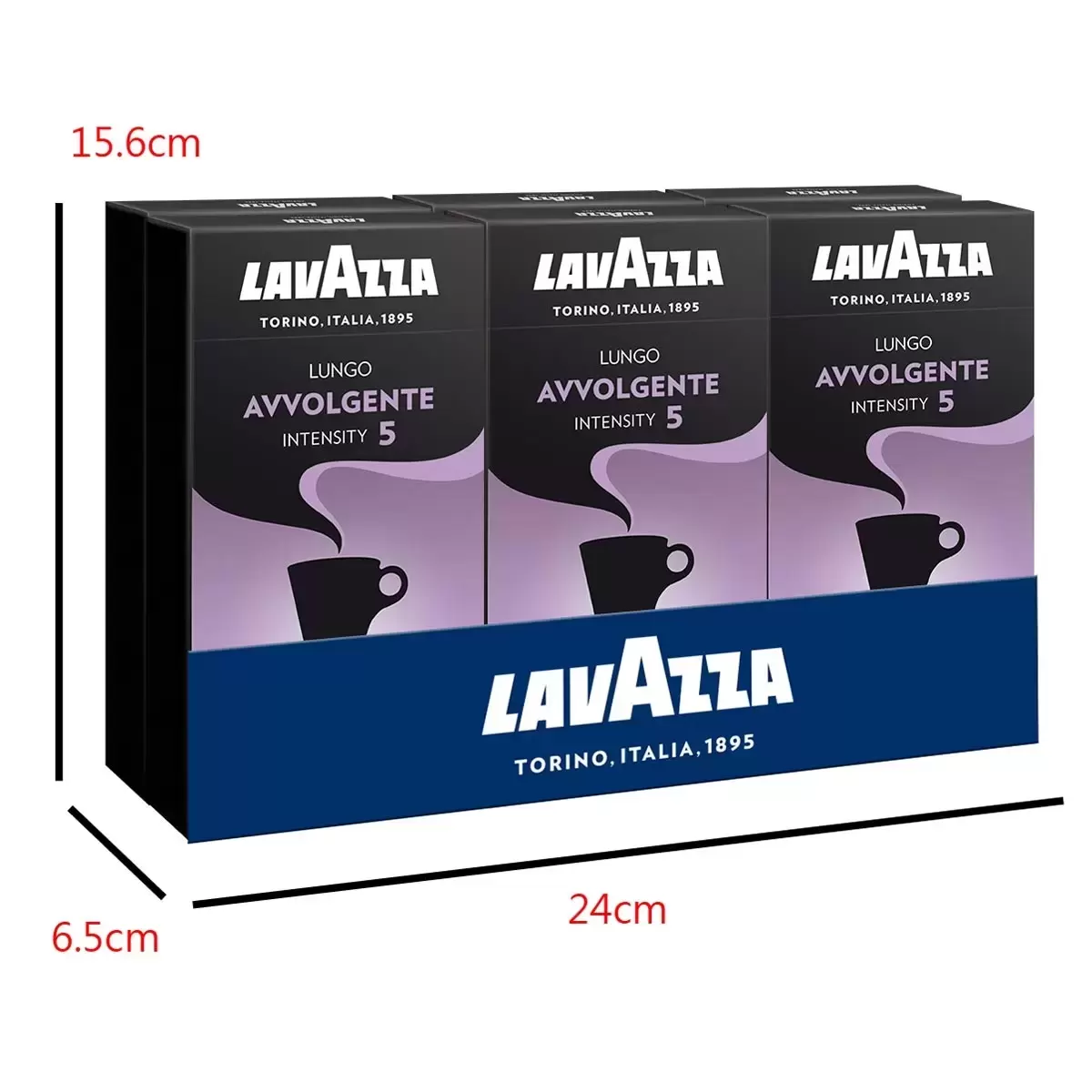 Lavazza Lungo Avvolgente 咖啡膠囊組 60顆 適用Nespresso咖啡機